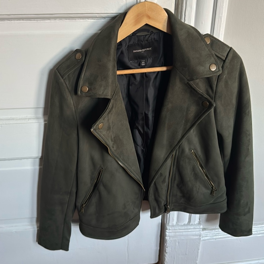 Green Suede Jacket